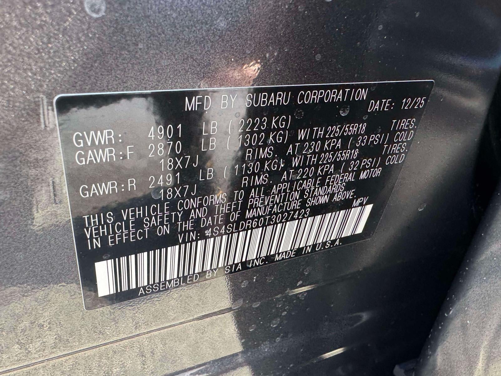 2026 Subaru FORESTER Limited