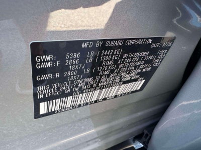 2026 Subaru FORESTER Premium Hybrid