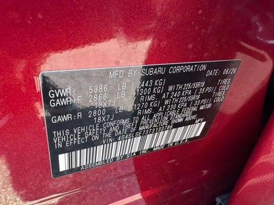 2026 Subaru FORESTER Premium Hybrid