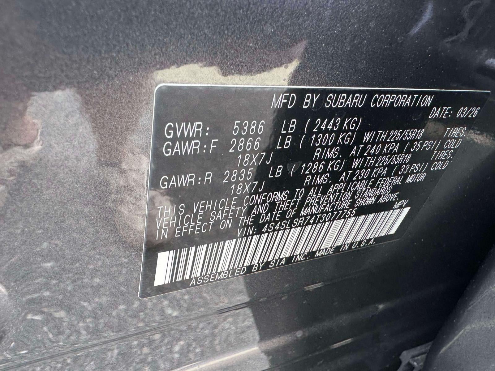2026 Subaru FORESTER Limited Hybrid