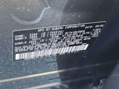 2026 Subaru FORESTER Limited Hybrid
