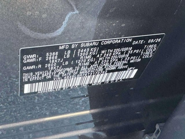 2026 Subaru FORESTER Limited Hybrid