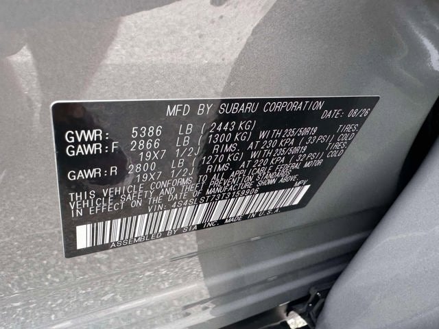 2026 Subaru FORESTER Touring Hybrid