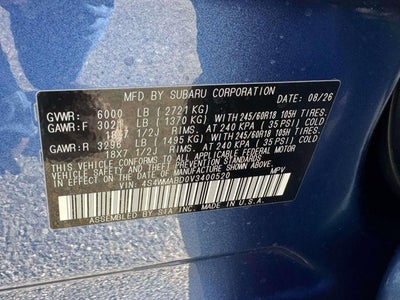 2027 Subaru ASCENT Premium 7-Passenger