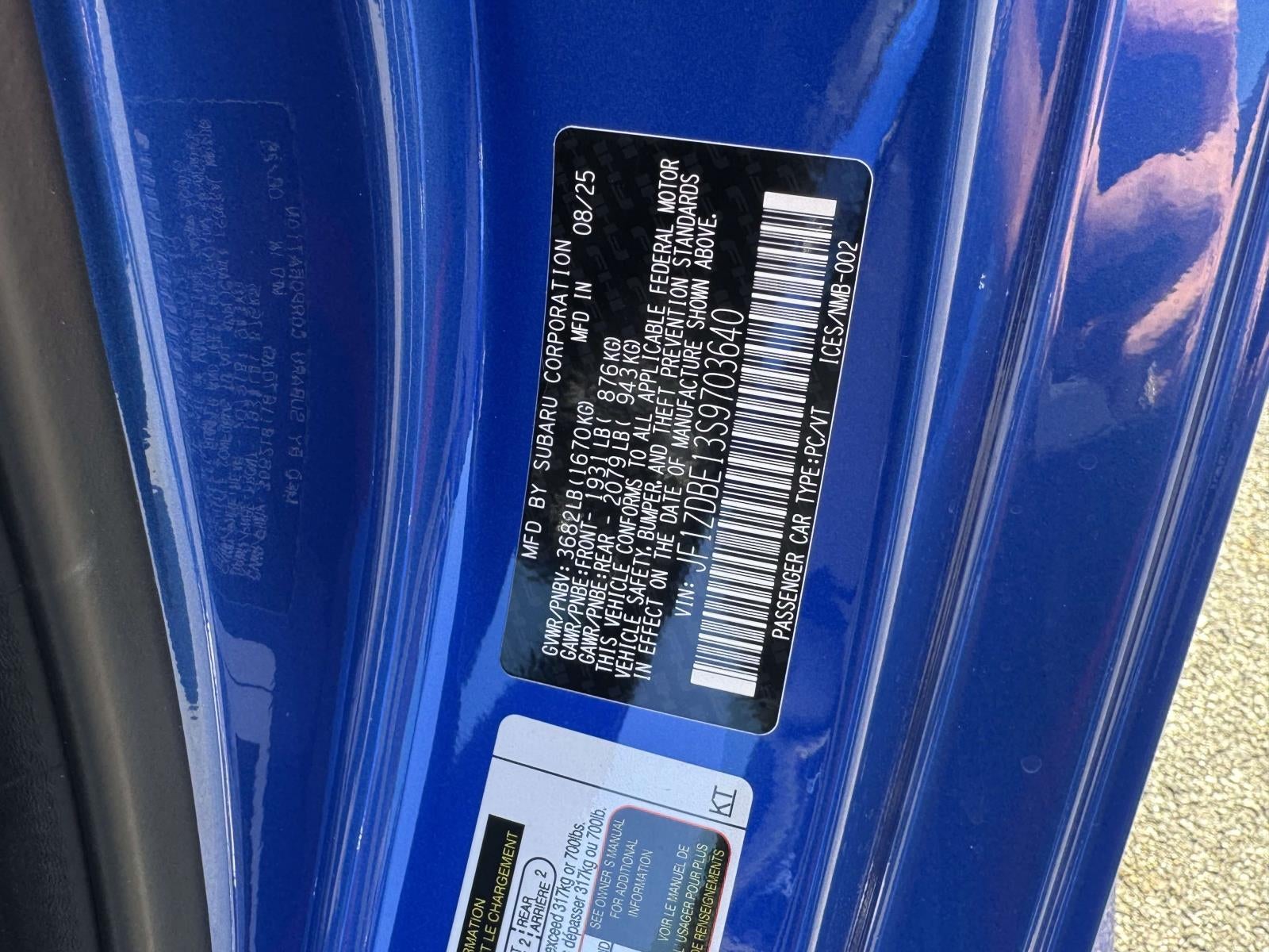 2025 Subaru BRZ Limited