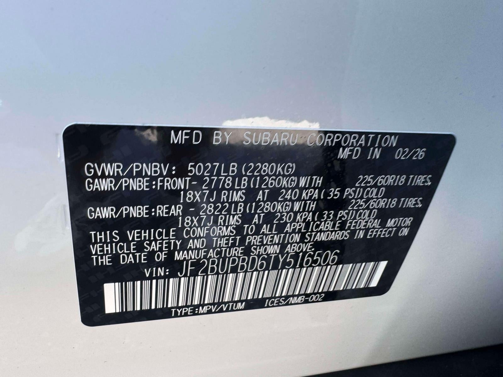 2026 Subaru OUTBACK Premium