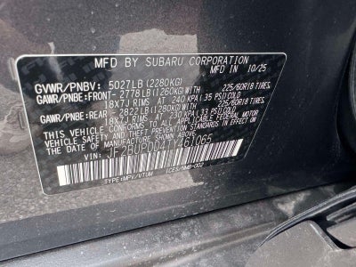 2026 Subaru OUTBACK Limited