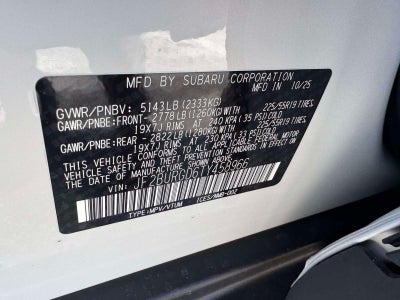 2026 Subaru OUTBACK Limited XT