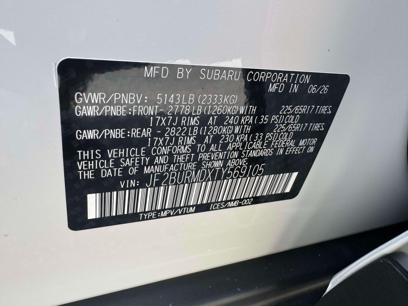 2026 Subaru OUTBACK Wilderness