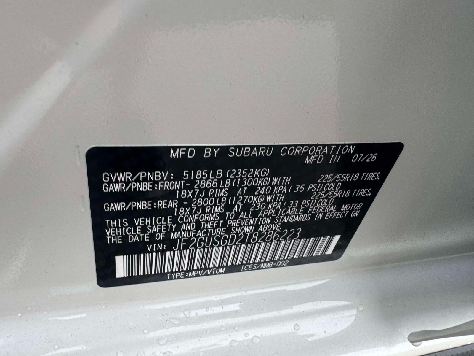 2026 Subaru CROSSTREK Sport Hybrid