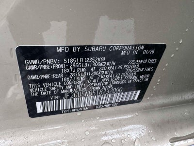 2026 Subaru CROSSTREK Limited Hybrid