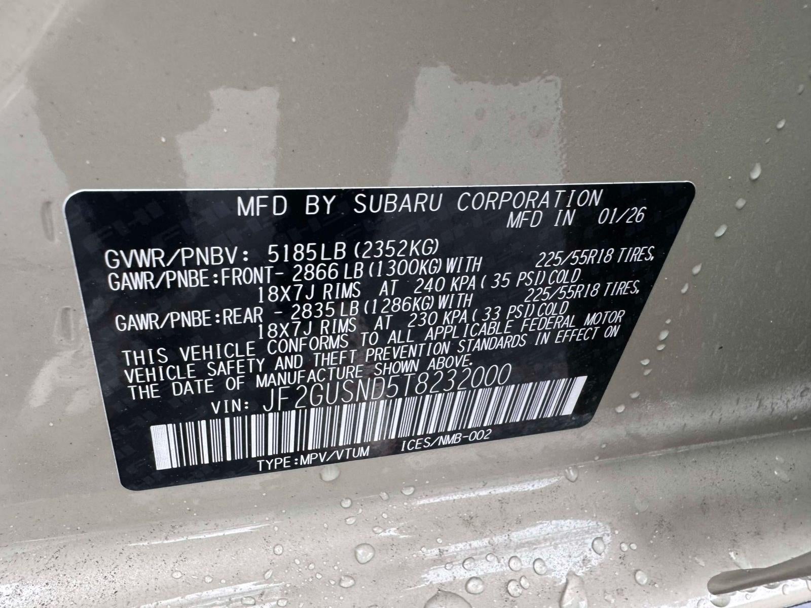 2026 Subaru CROSSTREK Limited Hybrid