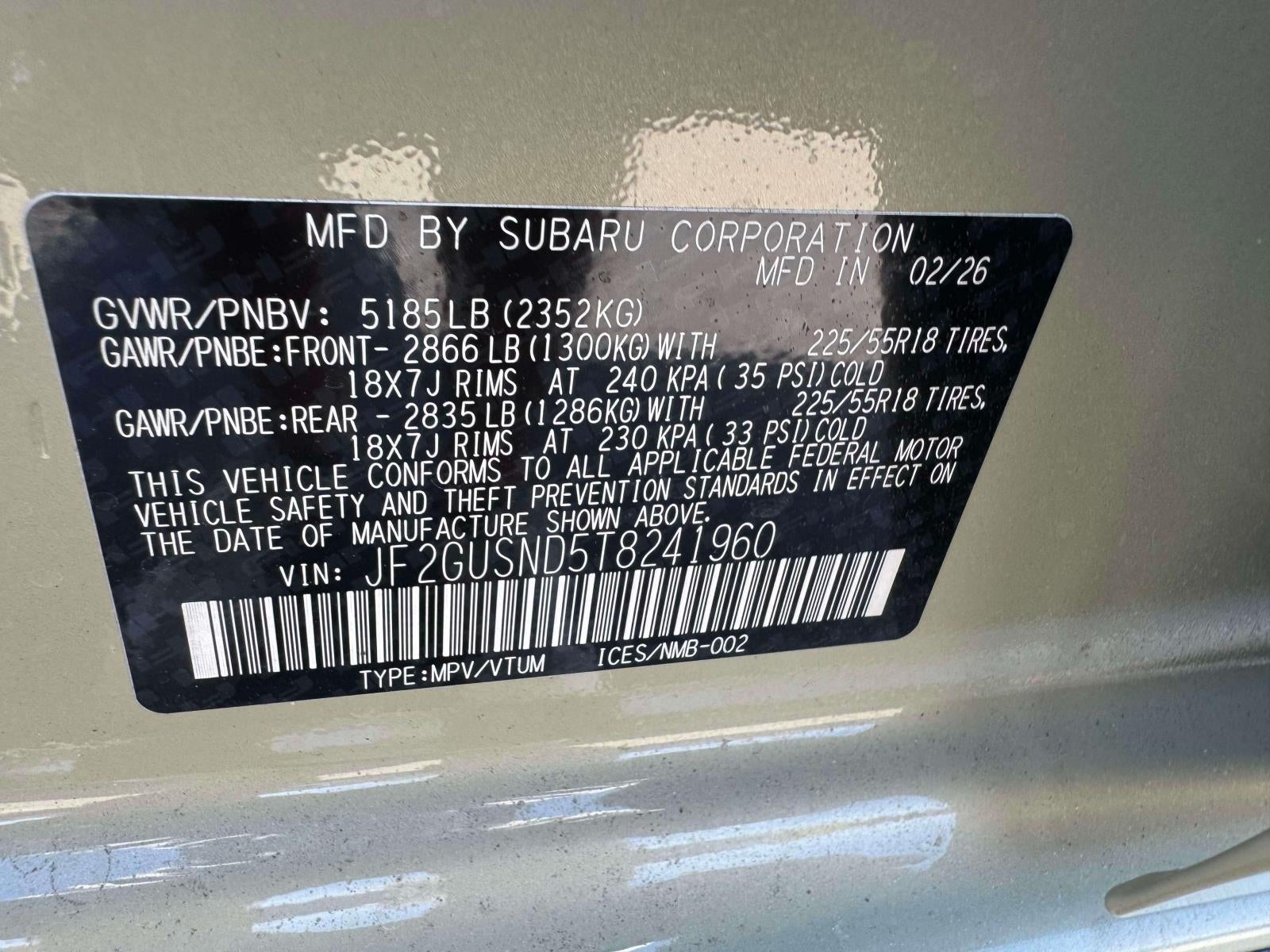 2026 Subaru CROSSTREK Limited Hybrid