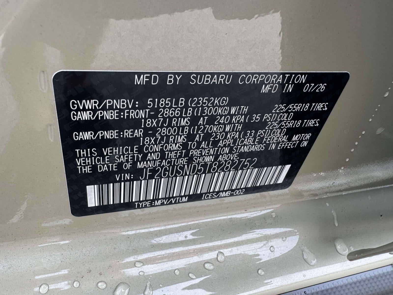 2026 Subaru CROSSTREK Limited Hybrid