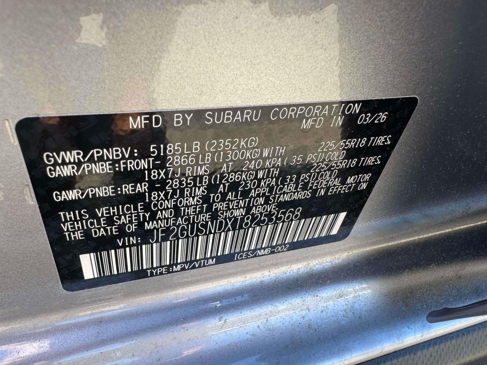 2026 Subaru CROSSTREK Limited Hybrid
