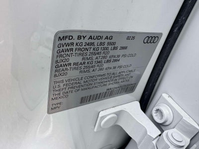 2025 Audi Q5 2.0T Premium Plus