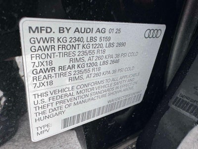 2025 Audi Q3 Premium