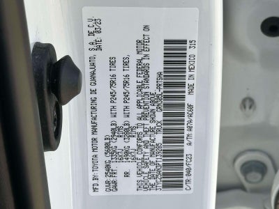 2023 Toyota Tacoma 4WD SR5 Double Cab 5' Bed V6 AT (Natl)