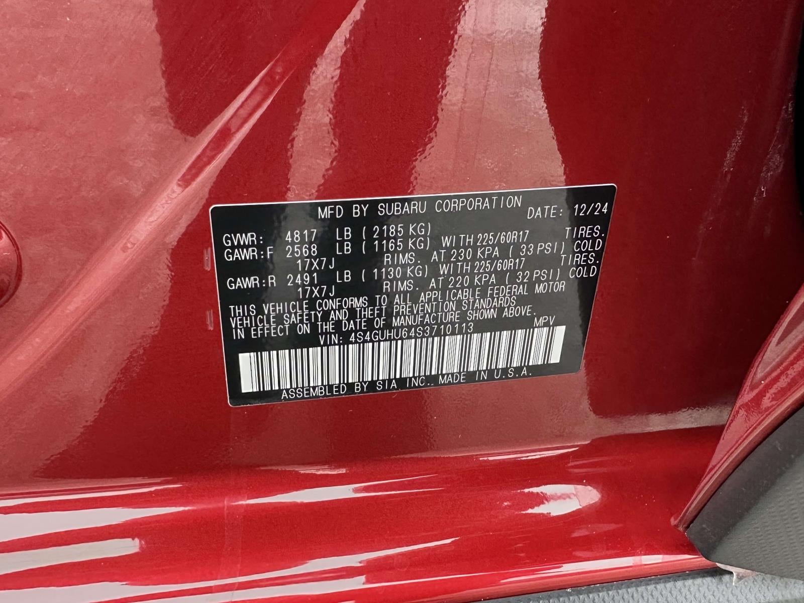 2025 Subaru Crosstrek Wilderness AWD