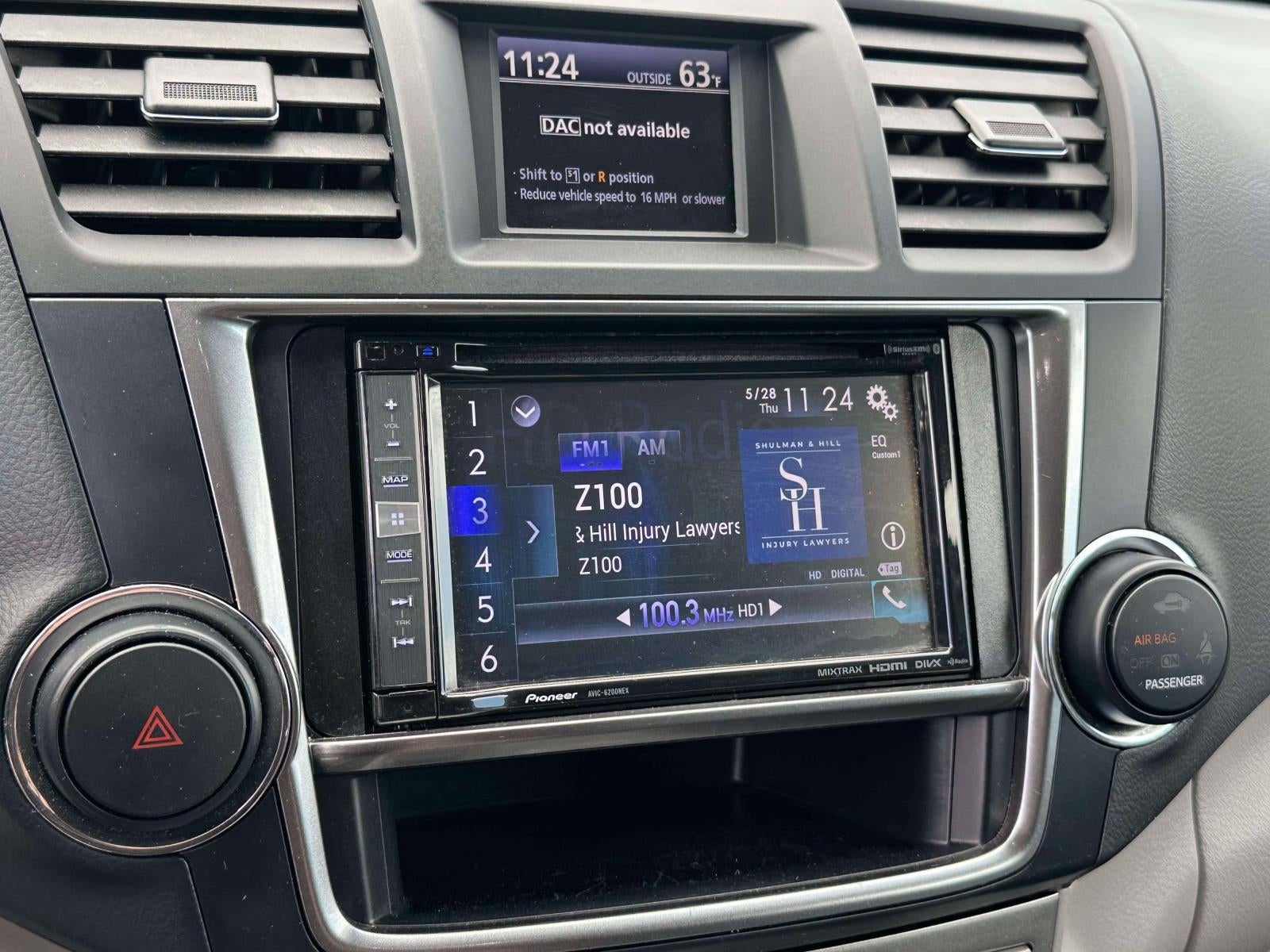 2013 Toyota Highlander 4WD 4dr V6 (Natl)