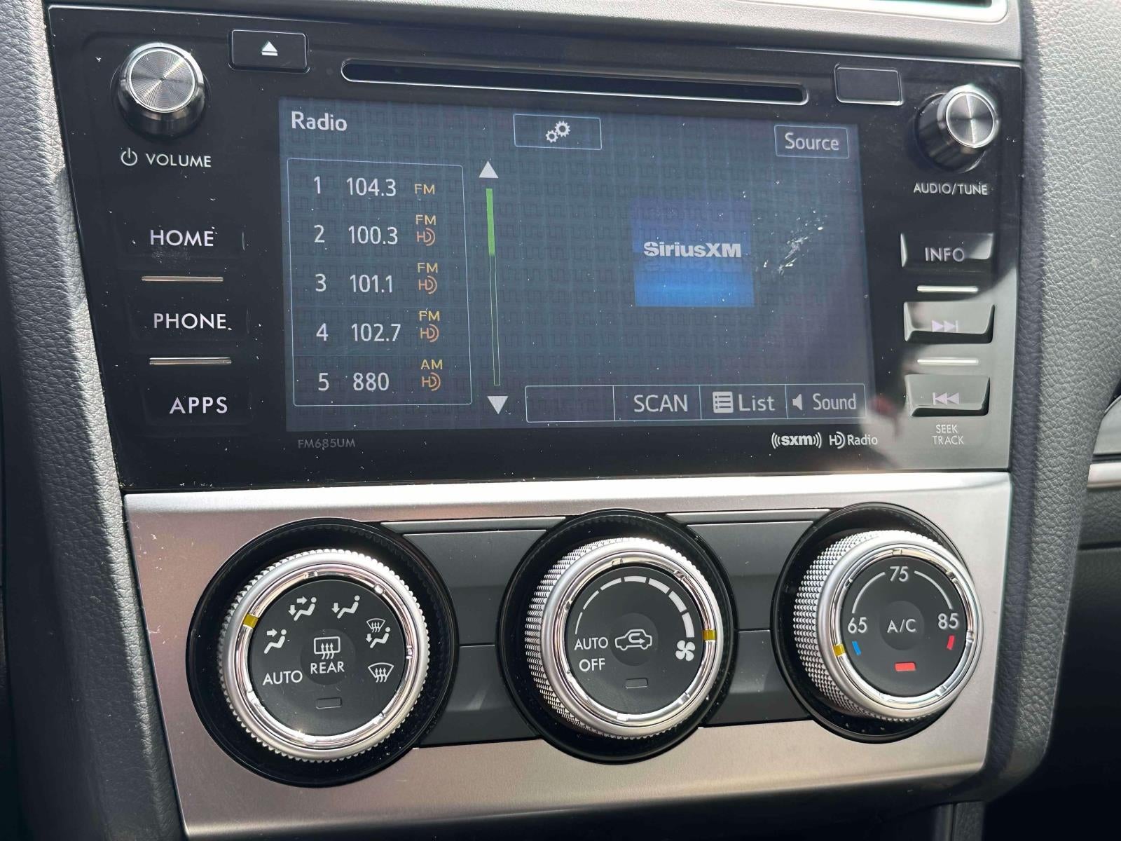 2017 Subaru Crosstrek 2.0i Limited CVT
