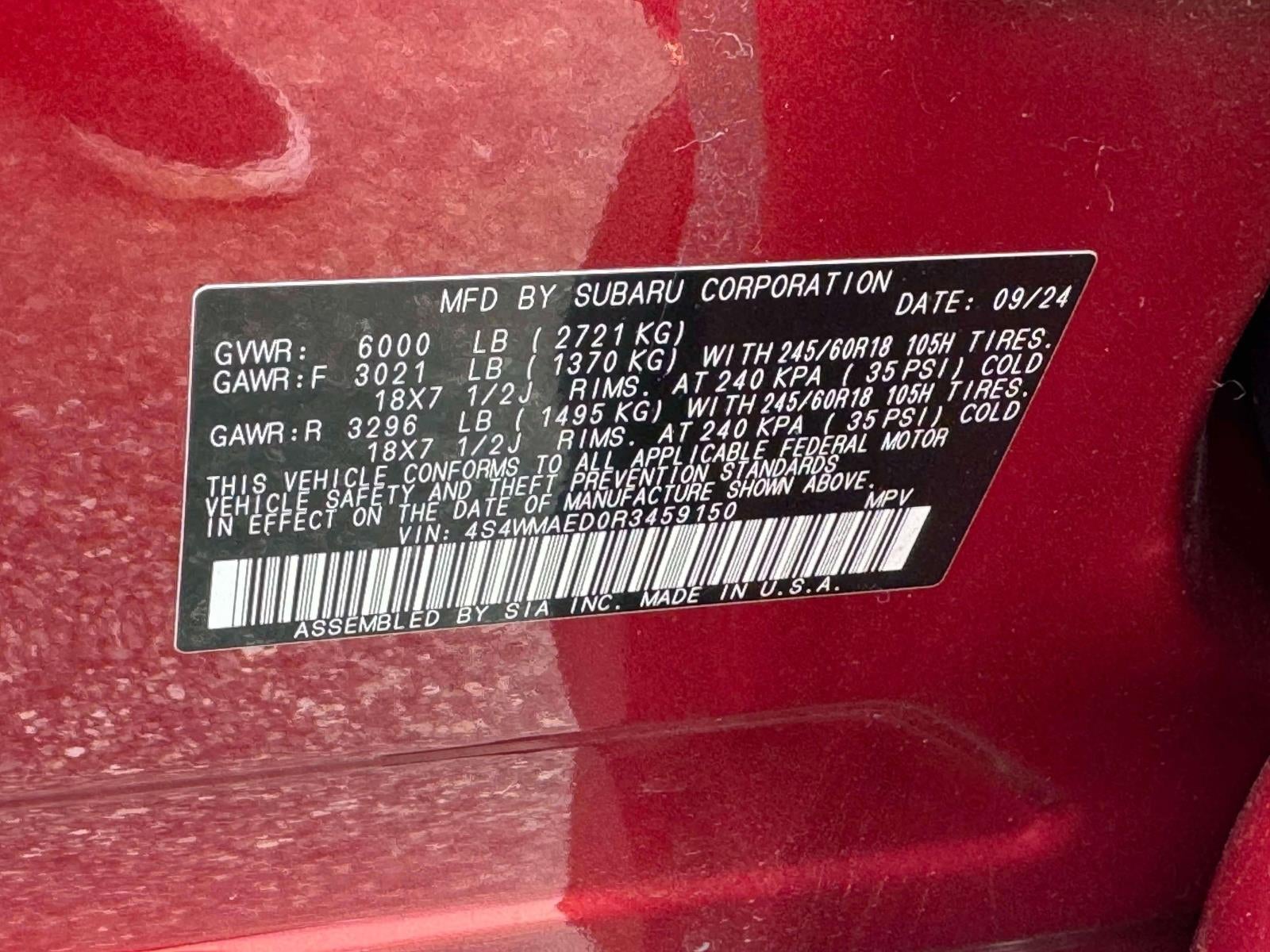2024 Subaru Ascent Premium 7-Passenger
