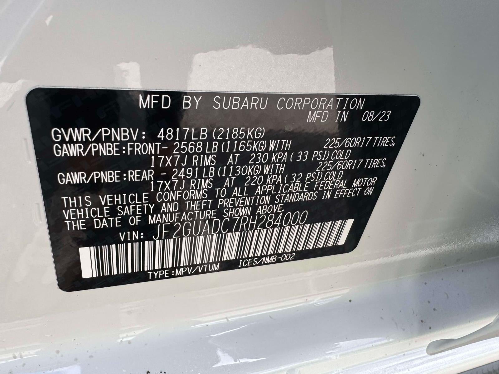 2024 Subaru Crosstrek Premium AWD