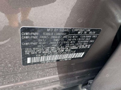 2025 Subaru Forester Limited Hybrid AWD