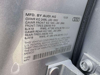 2025 Audi Q5 Premium 2.0 TFSI quattro