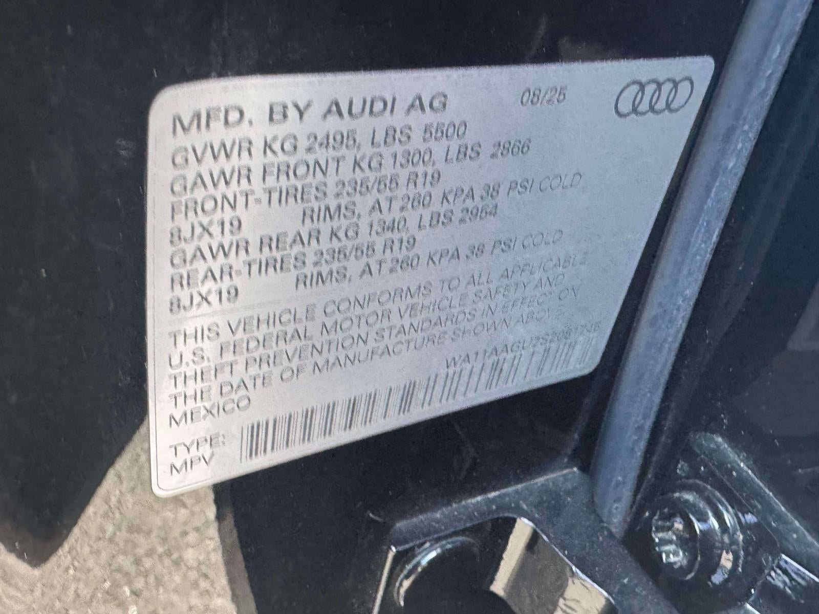 2025 Audi Q5 Premium 2.0 TFSI quattro
