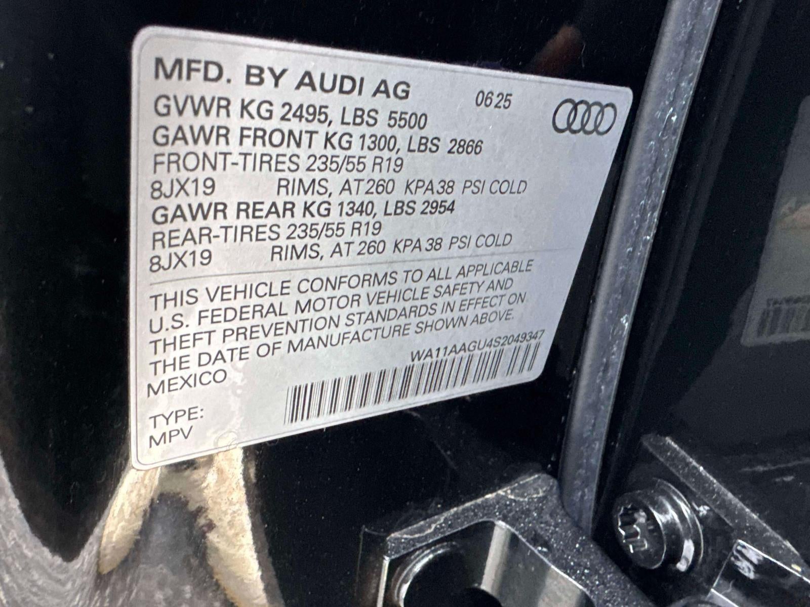 2025 Audi Q5 Premium 2.0 TFSI quattro