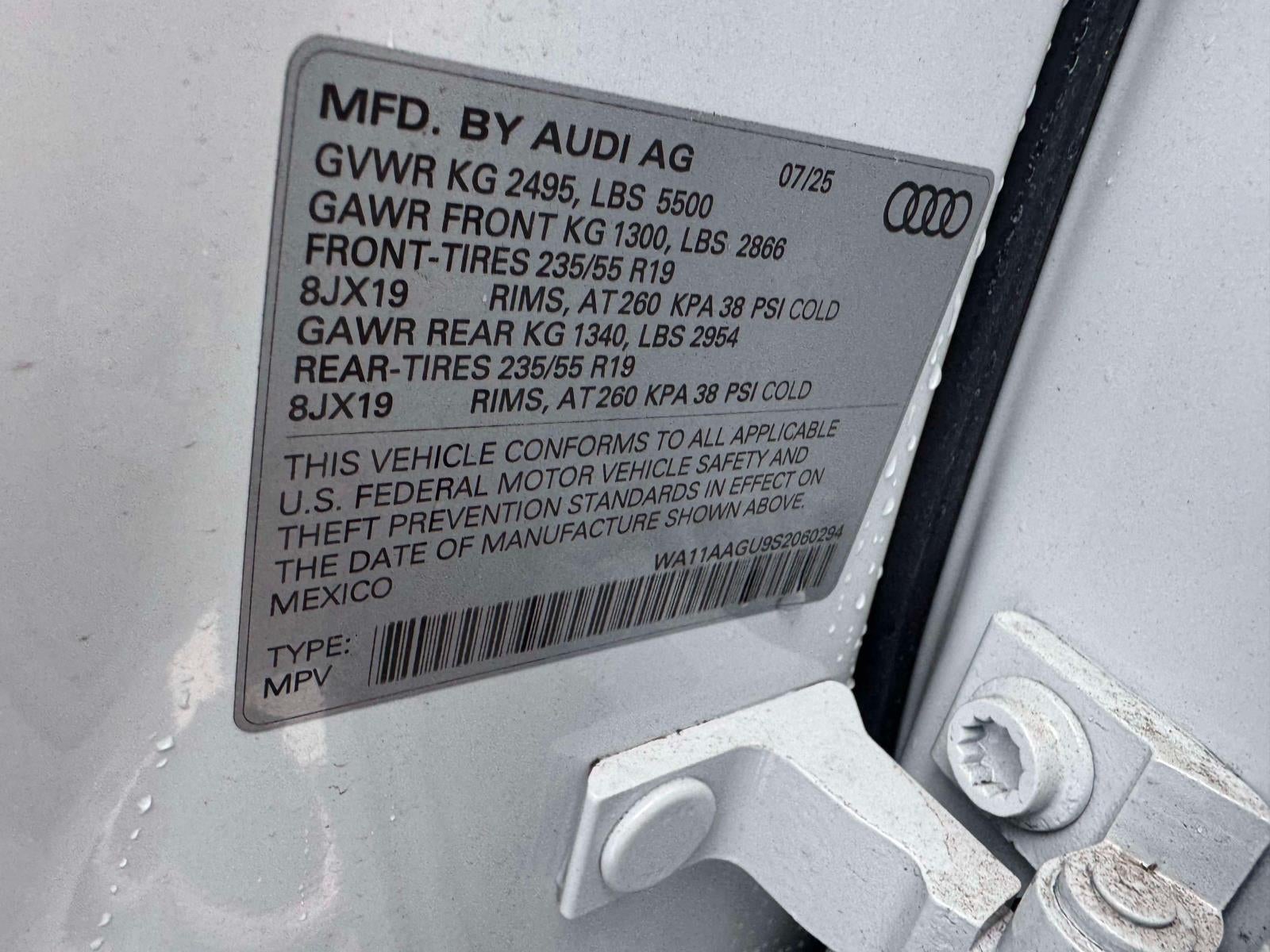 2025 Audi Q5 Premium 2.0 TFSI quattro