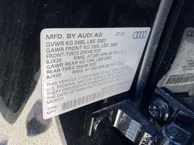 2025 Audi Q5 Premium Plus 2.0 TFSI quattro