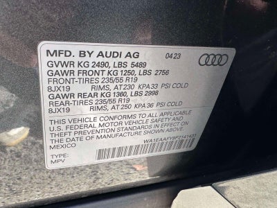 2023 Audi Q5 S line Premium Plus 45 TFSI quattro