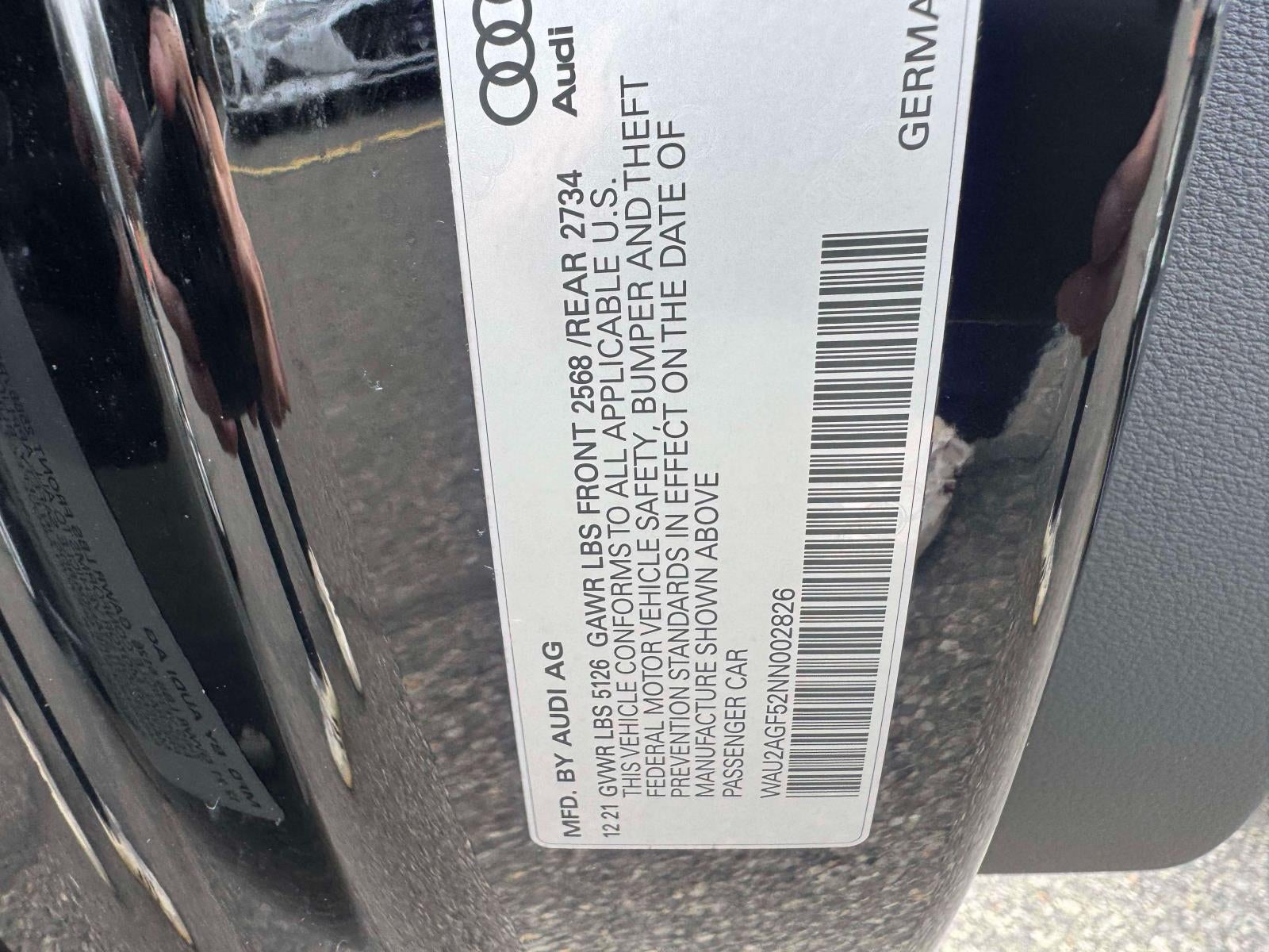 2022 Audi A5 Cabriolet Premium 45 TFSI quattro