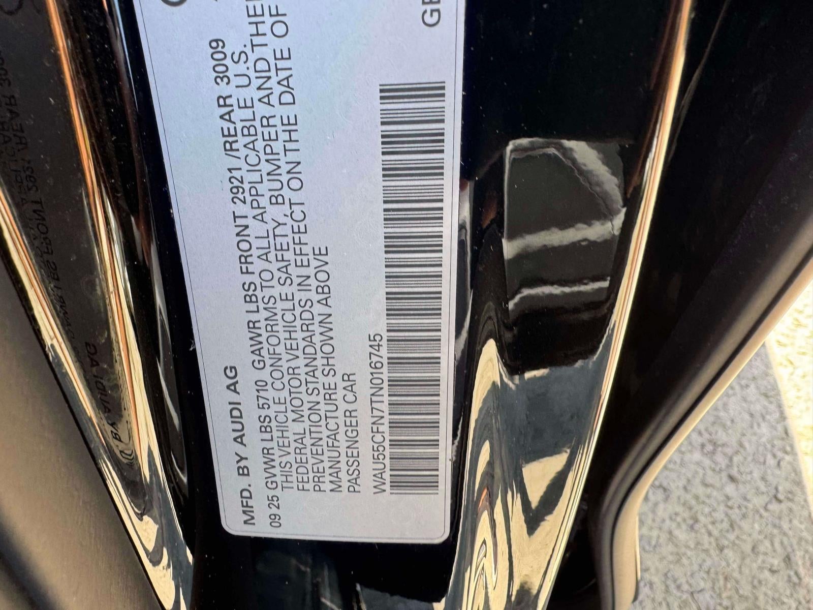 2026 Audi A6 Sedan Premium Plus quattro