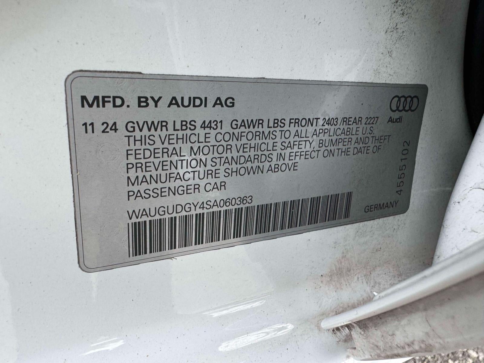 2025 Audi A3 Premium 40 TFSI quattro