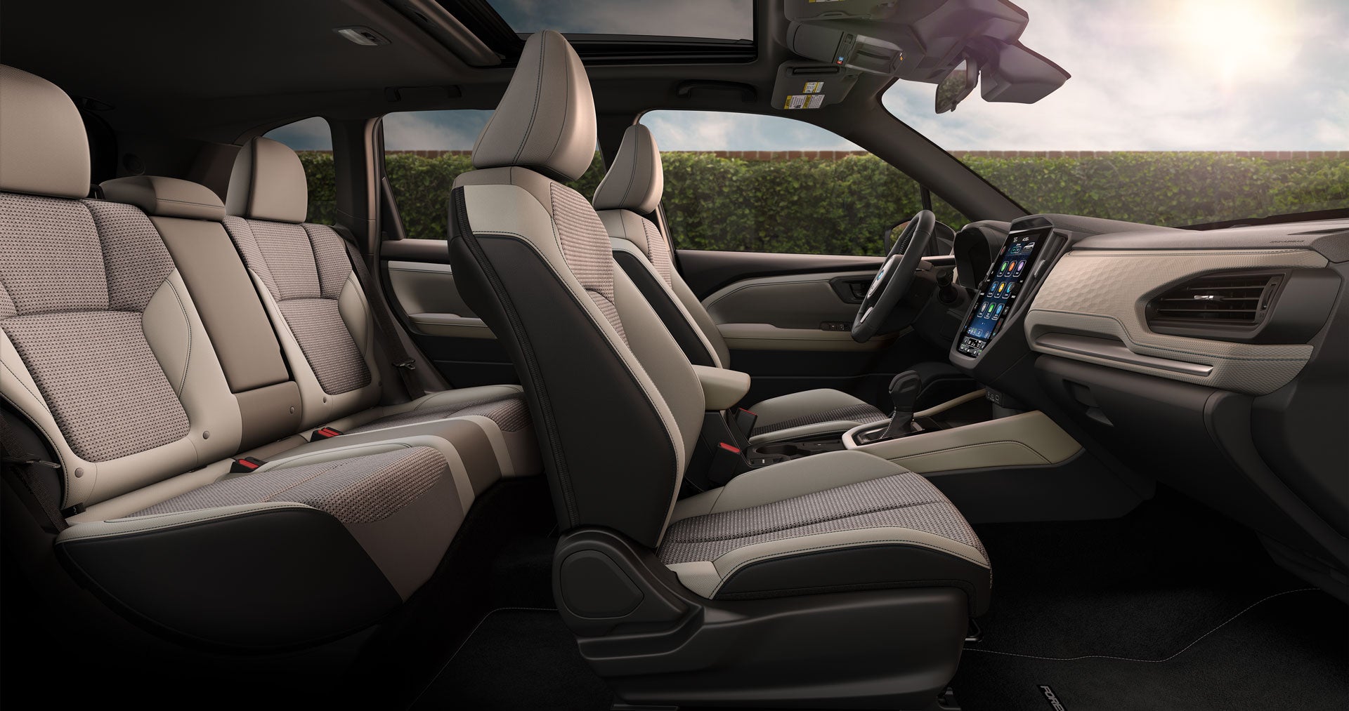 2025 Subaru Forester Premium Hybrid Shown in Premium Gray Cloth