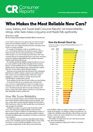 Who Makes the Most Reliable Cars | Subaru World of Hackettstown in Hackettstown NJ