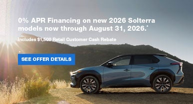 Solterra | Subaru World of Hackettstown in Hackettstown NJ