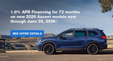 Ascent | Subaru World of Hackettstown in Hackettstown NJ