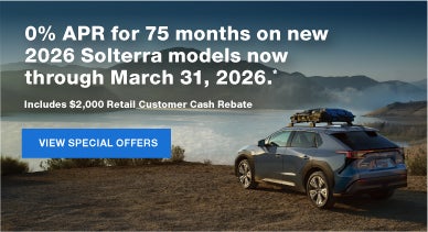 Solterra | Subaru World of Hackettstown in Hackettstown NJ