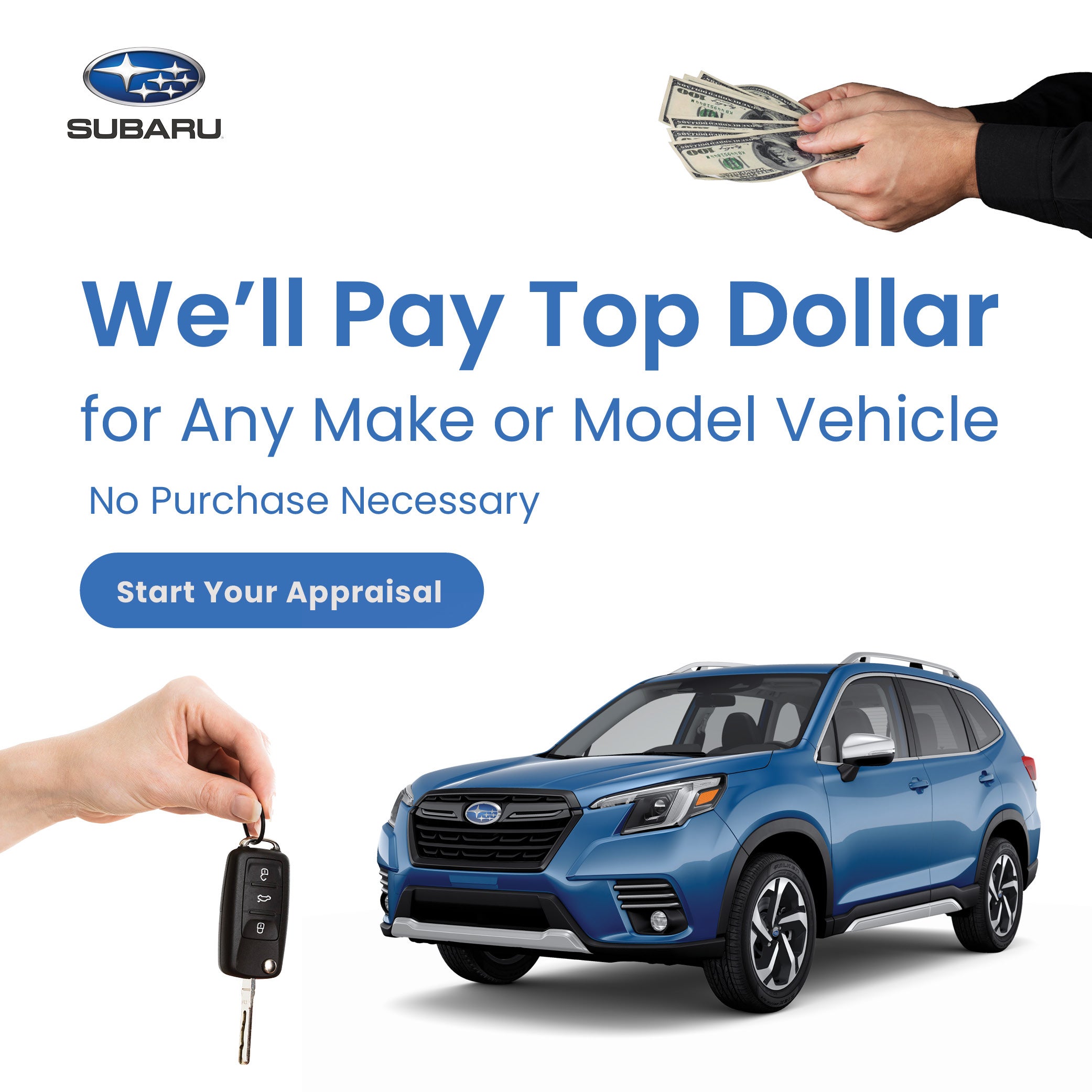 We'll Pay Top Dollar 