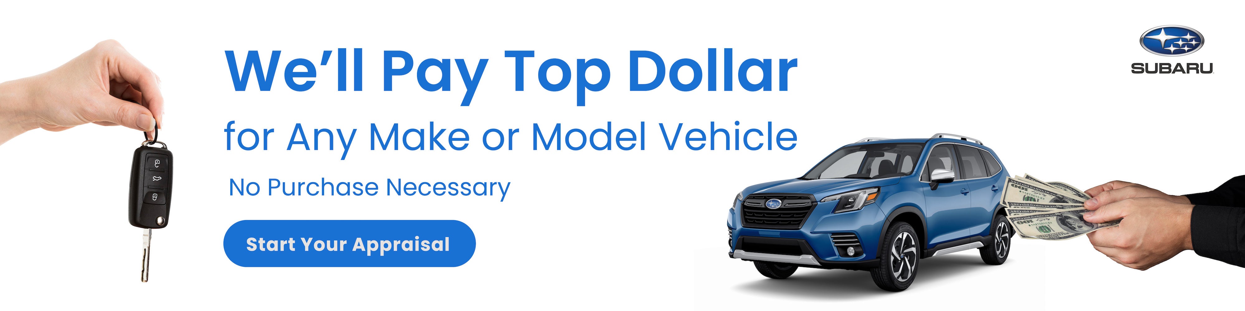 We'll Pay Top Dollar 